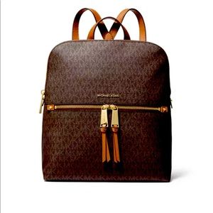 MICHAEL by Michael Kors Rhea Slim Backpack NWT